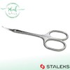STALEKS PRO UNIQ - Tijeras profesionales para cutículas "Ballerina" Uniq