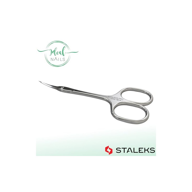STALEKS PRO UNIQ - Tijeras profesionales para cutículas "Ballerina" Uniq