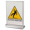 Artistic® Artistic® LED Two-Sided Countertop Display Sign, 8 1/2 x