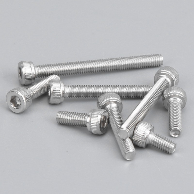 200Pcs Hex Socket Cap Head Screw 304 Stainless Steel Boxed
