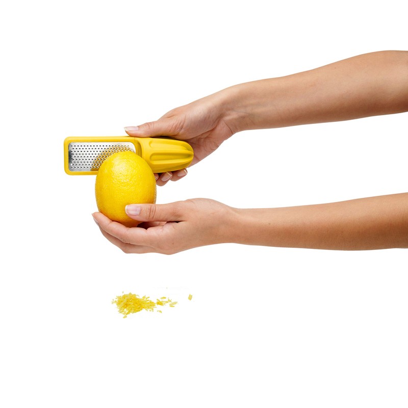 Chef'n Grater and Citrus Juicer, Polypropylene, Yellow, Green and Stainless