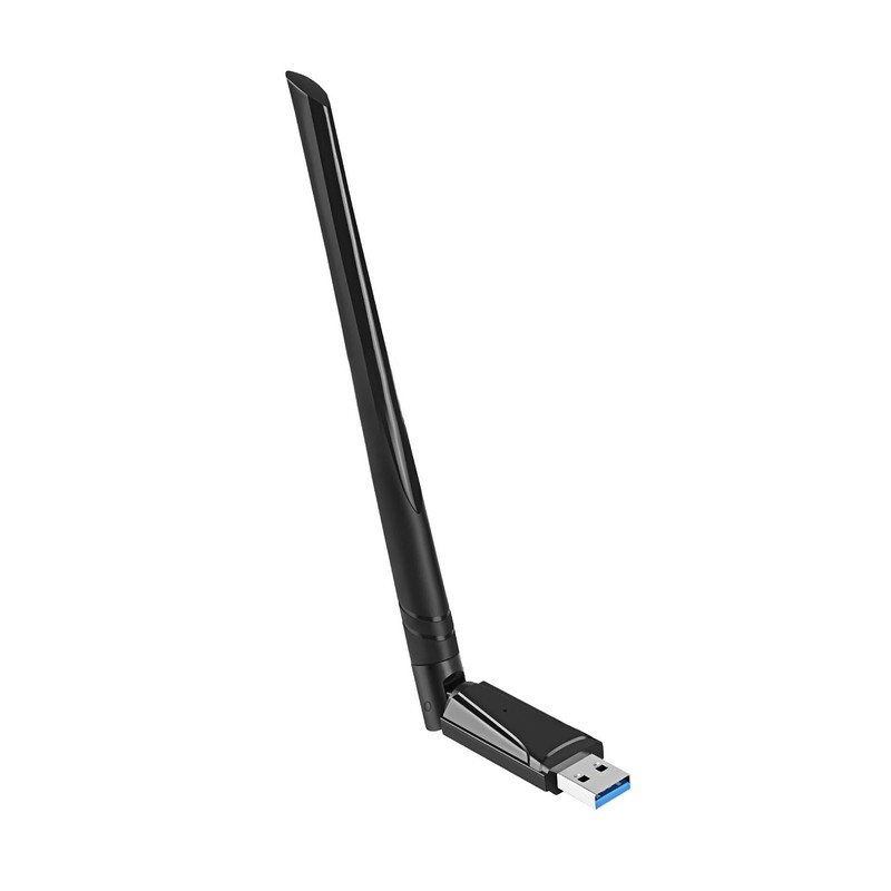 WiFi Dongle USB 3.0 1300M Dual Band High Gain Antenna