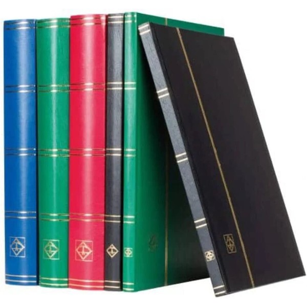 Stamp Album Stockbook by Lighthouse 32-Black Page Stamp Stock book