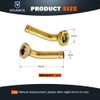 Engine Coolant Radiator Line Quick Connector for 2008-2012 Accord for