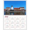 2025 Spiral-bound Wall Calendar (Lighthouse) - 12 Months Desktop/Wall Calendar/Planner