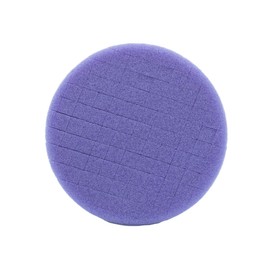 3D Light Purple Foam Polishing Pads, 2-Pack | Professional Grade Foam for Polish, Glaze, Wax | Maximizes Paint Gloss | Car Care Detailing | 3.5” Round
