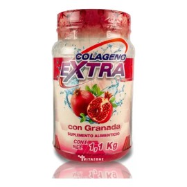 Colágeno Extra Coenzima Q10 Omegas 1.1 Kg Granada Sanabi