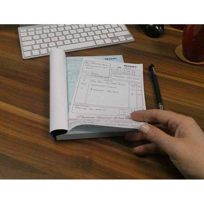 Cherry Carbonless Receipt Duplicate Book A5 | 50 Sets |