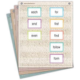 Teacher Created Resources Woven Magnetic Mini Pocket Charts (14" x 17") (TCR20108)