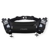 Fitletic Hydration Running Belt With Water Bottles For Men &