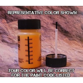 BASF Touch Up Paint for Volkswagen Beetle with paint code LB2Y,  Habanero Orange.