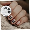 Ipetboom DIY Nail Art Charms with Bowtie Flat Back Pearls