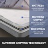 Foboull Mattress Slide Stopper and Gripper,Slip Mattress Grip Pads,Mattress Nonslip