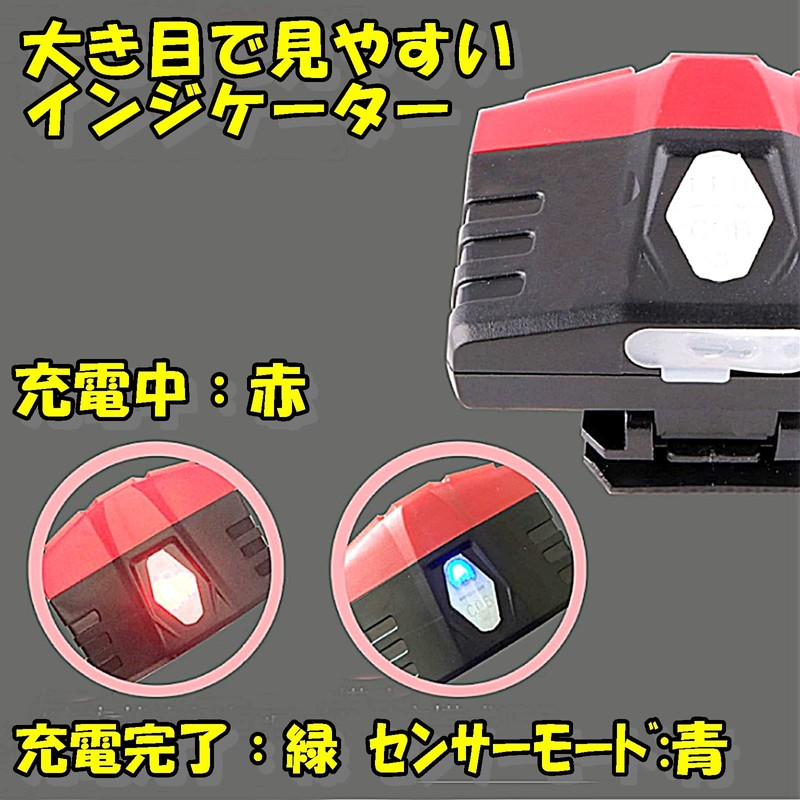 TradeWind Cap Light Hat Light Clip Motion Sensor Fishing Light