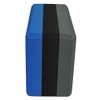 Kakaos Tri-Color High Density Foam Yoga Blocks (Light Blue-Black-Gray)