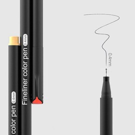 Journal Planner Pens, 100 Colored Pens 0.4mm Fine Point Fineliner Pens for Note Calendar Coloring Sketching Office School Supplies Art Projects