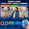 9 Pcs Ejercitador de Agarre, Ejercitador de Mano