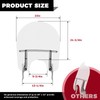 HECASA 29" x 22" Motorcycle Windshield Clear Windscreen Compatible With