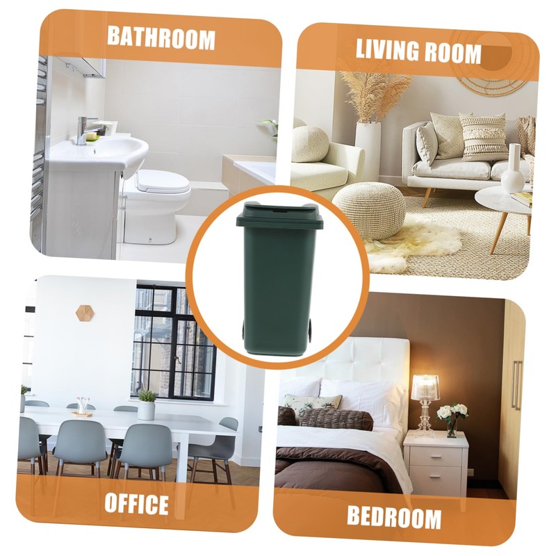 DOITOOL Trash Can Pen Holder Countertop Desktop Storage Can Office