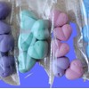 Strong Scented Soy Wax /Heart Shaped Wax Melt large candles:_Fruit