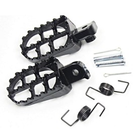 Dirt Bike Foot Pegs, Motorcycle Foot Pegs, Aluminum Alloy Foot Pegs Fit for CRF 50/70/80/100/XR50/XR70