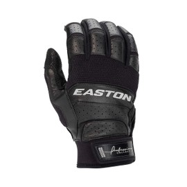 Easton Professional Collection - Guantes de bateo (2 Unidades), Color Negro y Negro