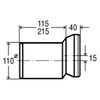 Viega Model 103231 Toilet Connecting 3815.1 DN 100 x 155