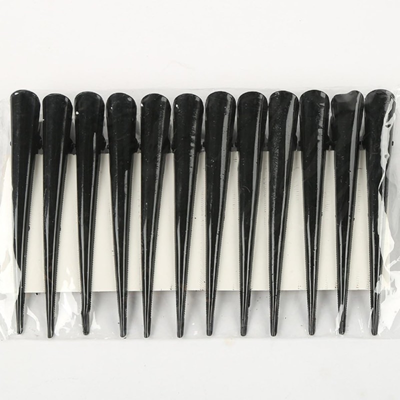Genérico Pinzas para el pelo de cocodrilo de metal sin