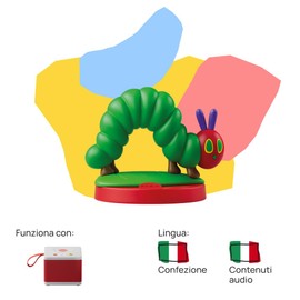 FABA Sound Figure - The World of Eric Carle - Stories and Tales for Boys and Girls 2-4 Years - Educational Toy - Italian Version