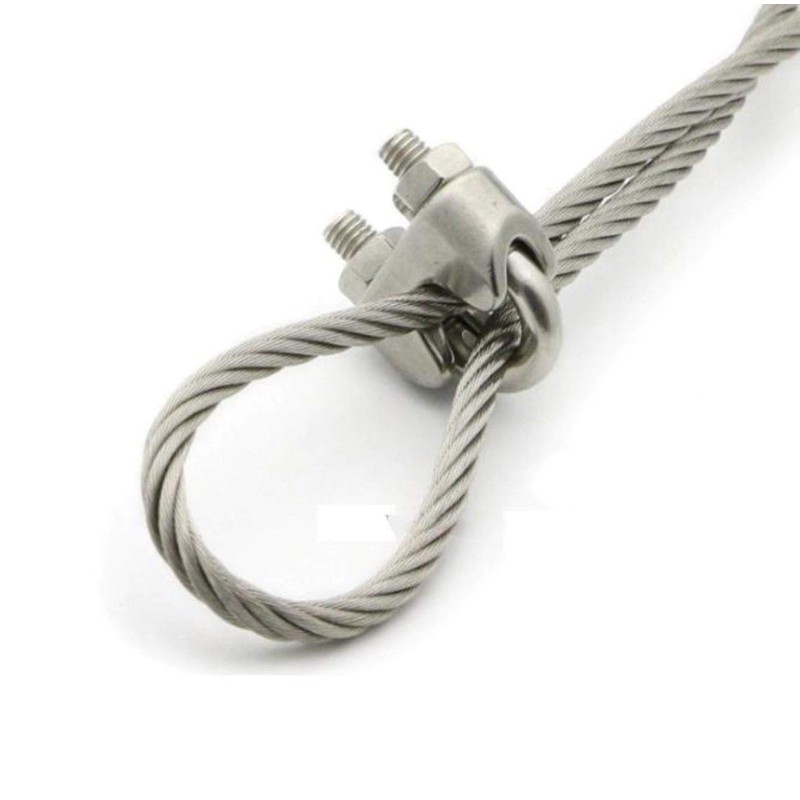 Copeflap Wire Clips, 20 Pieces Wire Fasteners, Cable Fasteners, Stainless