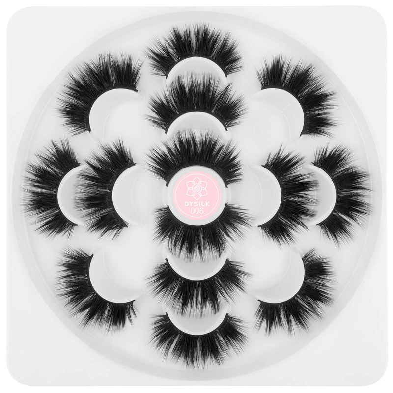 DYSILK Fluffy Lashes Mink Eyelashes - Mink Lashes Fluffy 7