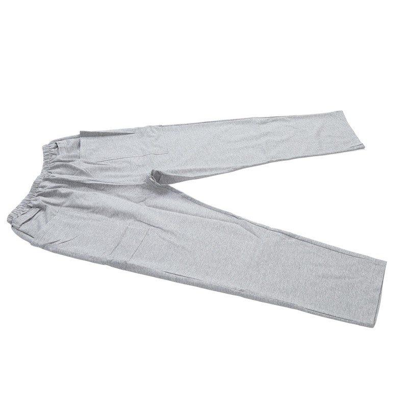Catheter Leg Bag Pants 2 Outer Side Pockets Soft Cotton