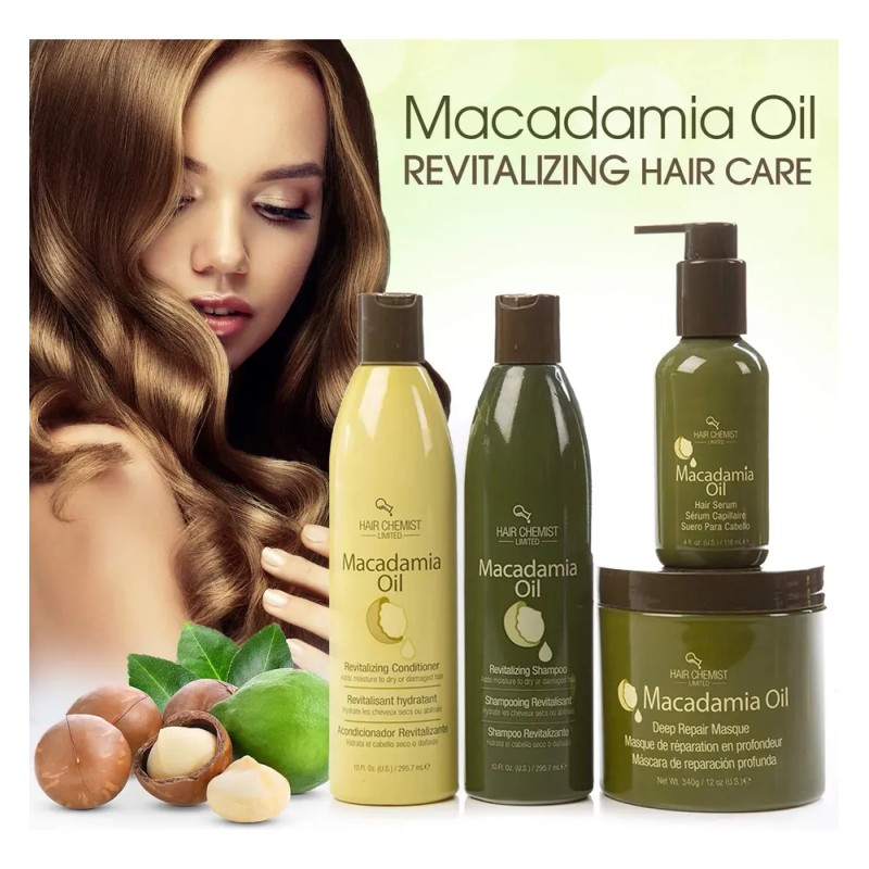 Sérum Para El Cabello Hair Chemist, Aceite De Macadamia, 120
