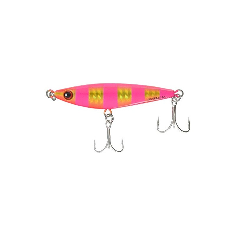 BuddyWorks ZPK Metal Jig, Offbait, 1.4 oz (40 g), Zebra