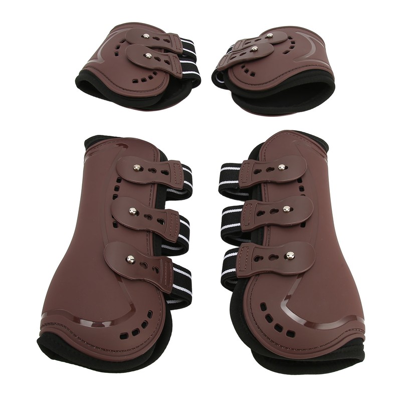 Horse Leg Guard Shock Absorption Protective Lightweight Adjustable Horse Front