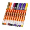 10PCS Nail Art Pen Set Colorful ABS Housing Nail Point