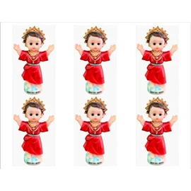Allianc -Divino Niño 5" Inch Statue Divine Child (Colombia) Lot of 6 Pcs