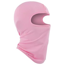 Ezovino Ski Mask, Balaclava Face Mask for Men and Women, Neck Gaiter Motorcycle Scarf,UV Protection & Wind Protection Pink