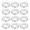 PATIKIL M6 Aluminum Spacers, 12pcs 1/4" x 5/8" Round Metal