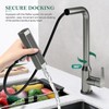 Kitchen Faucet 4 Modes, Pull Down Sprayer 360°, Modern Design,