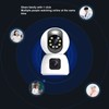 WiFi Dual Lens Security Camera HD Wireless Home Camera with
