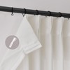 Extra Long Pinch Pleated Natural Cream Linen Curtains 144 Inches