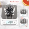 BOMATA Waterproof IPX6 Kitchen Scale, 0.1 g/0.01 oz High Precision,