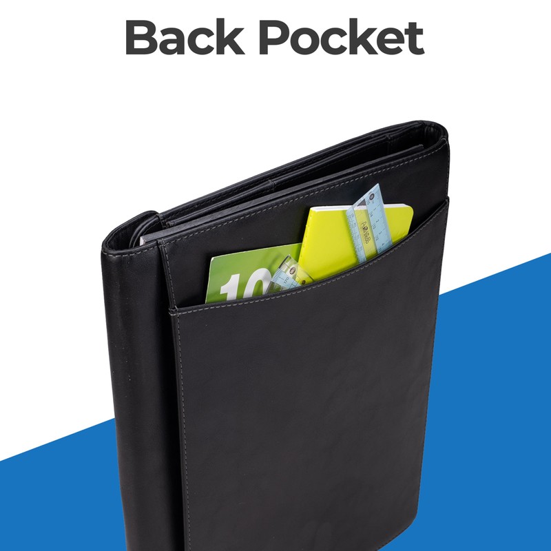 Case-it VP Pro Padfolio Portfolio Binder, Removable 1 Inch O-Ring