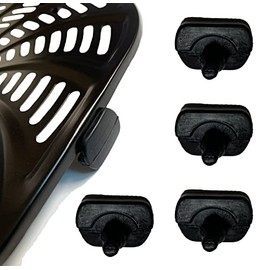 Air Fryer Rubber Feet for Gourmia Air Fryers, 4PCS Upgraded Air Fryer Silicone Rubber Bumpers, Rubber Tabs, Rubber Tips, Rubber Parts for Gourmia Air Fryer Crisper Tray