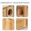 BalterFF Squirrel Houses for Outside Nesting Box Nest Funny Wooden