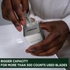 ZOMCHI Razor Blade Bench for Storage of Safety Razor Blades,