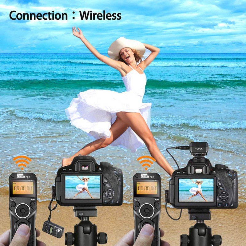 Wireless Remote Shutter for Nikon, Pixel TW-283 DC2 Wireless Shutter