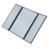 3 Folds Lighted Vanity Makeup Mirror LED Light Table Mirror