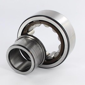 SKF Cylindrical Radial Roller Bearing, 35 ID, Bearing steel